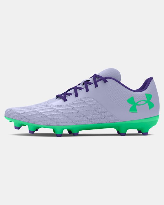 Unisex UA Magnetico Select 3 FG Soccer Cleats in Purple image number 5